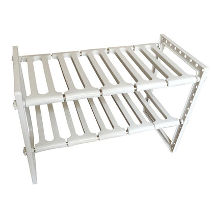Under Sink 2 Tier Expandable Shelf Organizer