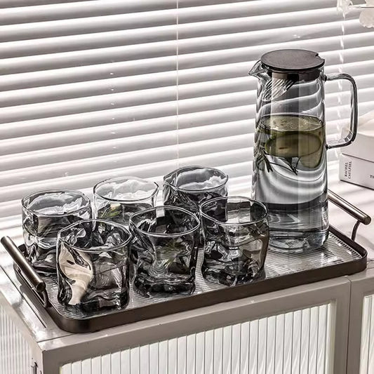 Cold Water Bottle Home Large Capacity Living Room Water Utensils Set
