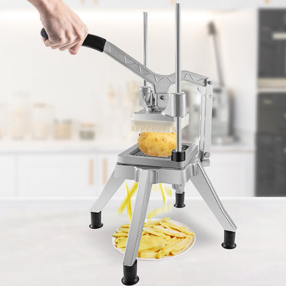 VEVOR Commercial Chopper Commercial Vegetable Chopper With 4 Blades Fruits Dicer